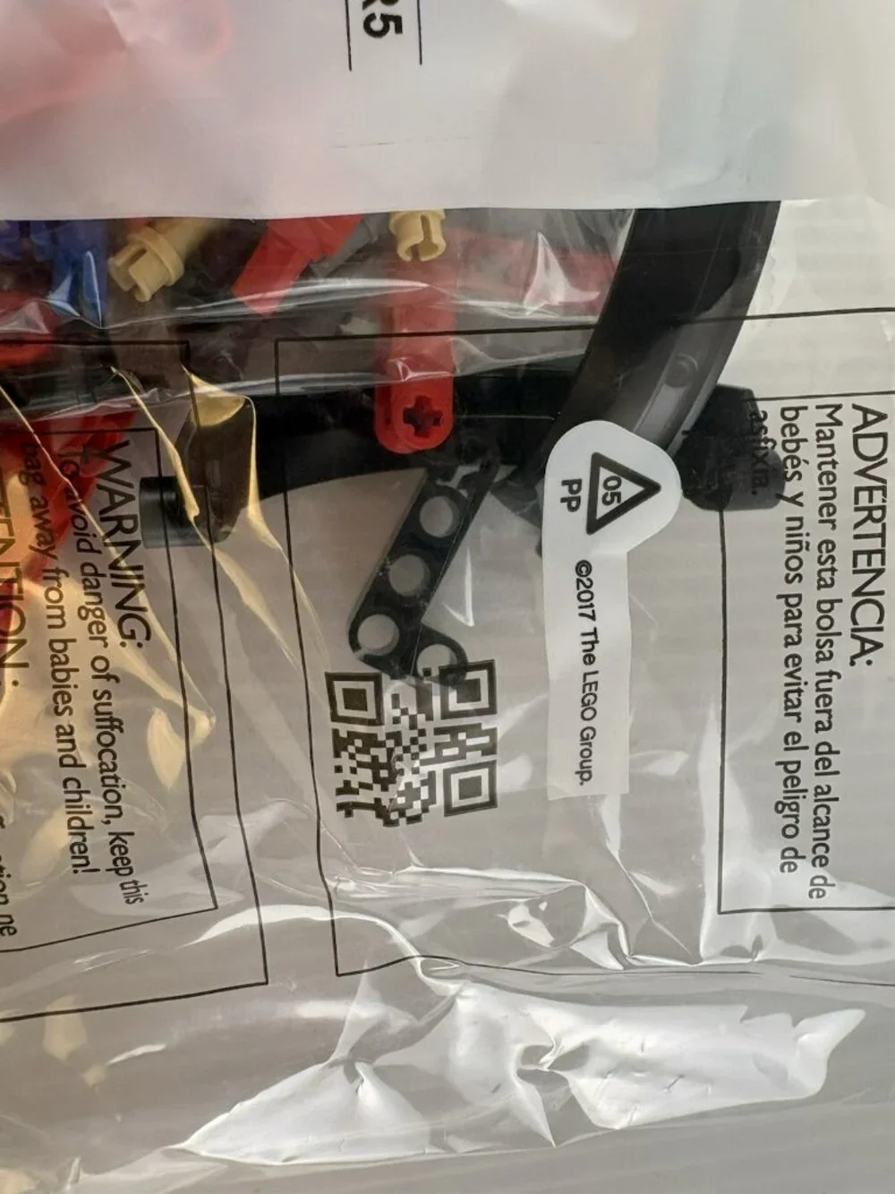 Lego Technic Ford Bronco 42213 REPLACEMENT BAG 5 SEALED - Picture 2 of 2